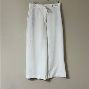 Zara Cream Wide Leg Trousers